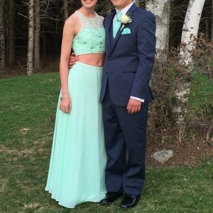 Green prom dress